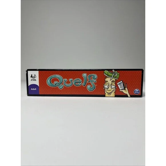 Quelf Board Game Unpredictable Party Game Obey The Card New Open Box - Picture 3 of 9